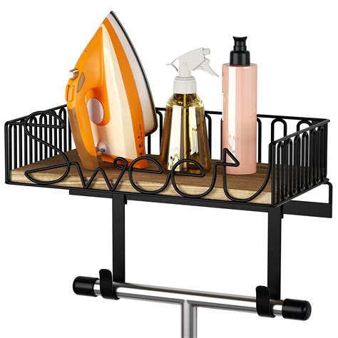 SRIWATANA Ironing Board Hanger Wall Mount, Iron and Ironing Board ...