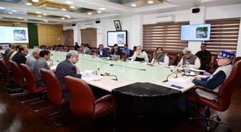 CM Omar Abdullah chairs review meeting on pending infrastructure ...