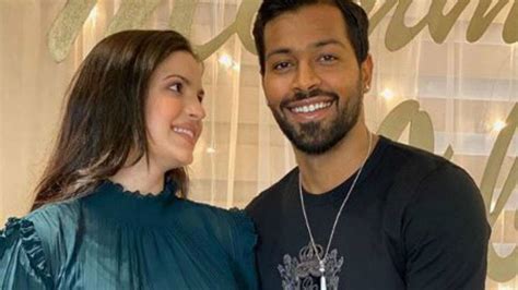 The glow on Hardik Pandya's preggers girlfriend Natasa Stankovic's face ...
