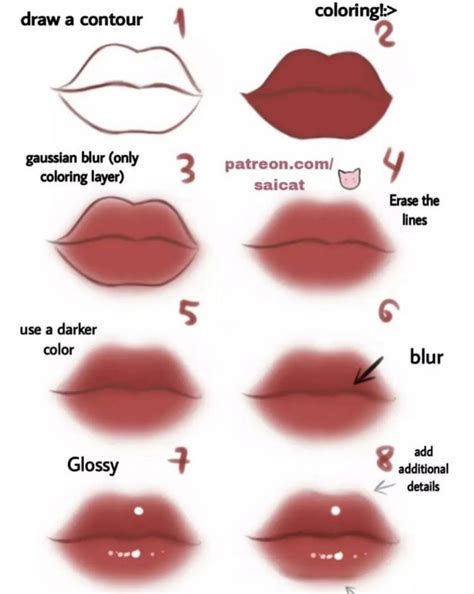 Lip Tutorials 的图像结果