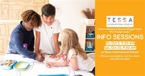 Tessa International School Information Session - October 2025 , 720 ...