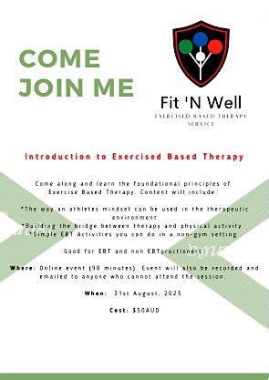 Building an athletes mindset: Introduction to Exercise Based Therapy ...