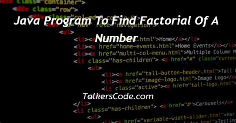 Image result for Java Algorithm Factorial