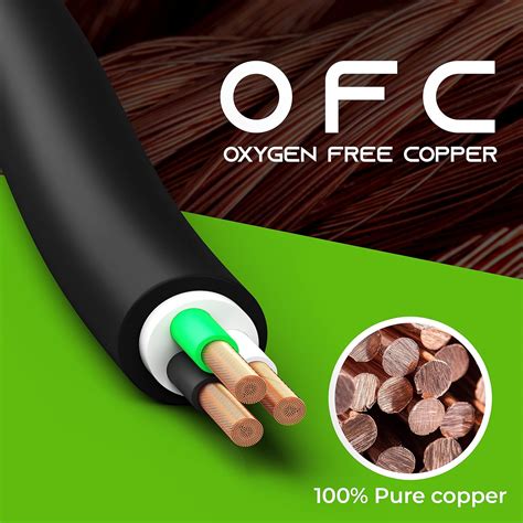 Buy GearIT 10/3 10 AWG Portable Power Cable (50 Feet - 3 Conductor ...