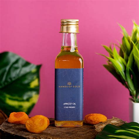 Pure Apricot Oil – Natural Care by Hands of Gold