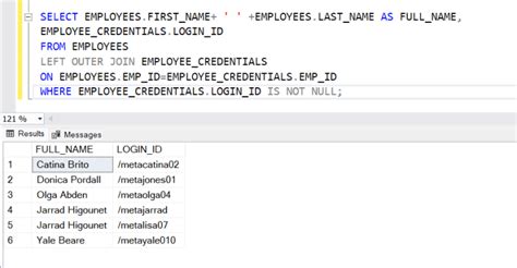 Image result for SQL Server Left Outer Join