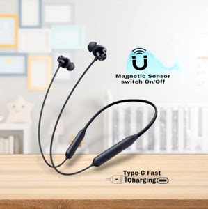 TWS Pro Neckband With Upto 48 Hours Playback & Fast Charging Earphone ...