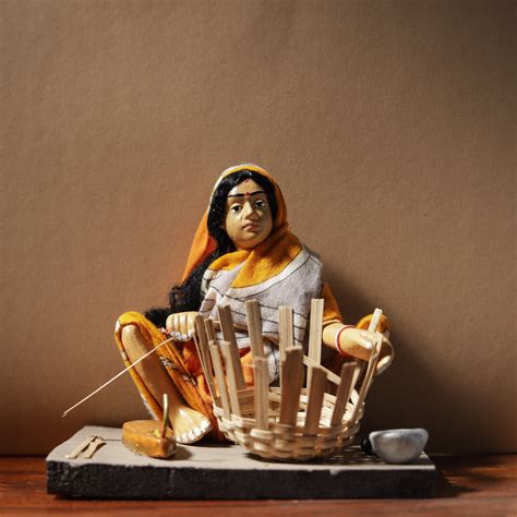 Bengal Clay Villager Model – BONGONIKETAN
