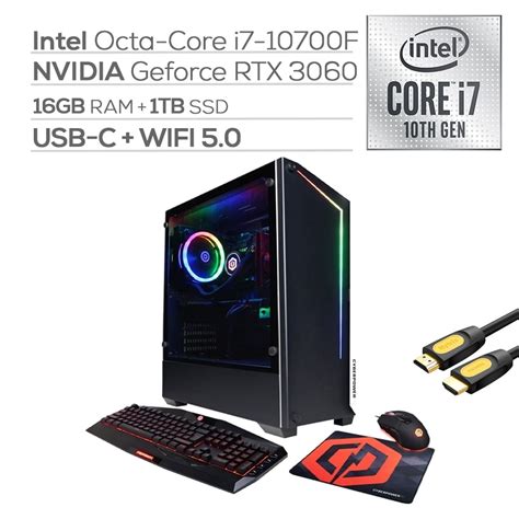 Buy CyberPowerPC MSAAG3000 VR Gaming Liquid Cool Desktop PC, GeForce ...