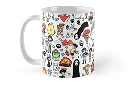 Buy Shopsmeade Kawaii Ghibli Doodle Collector Edition Ceramic Mug With ...