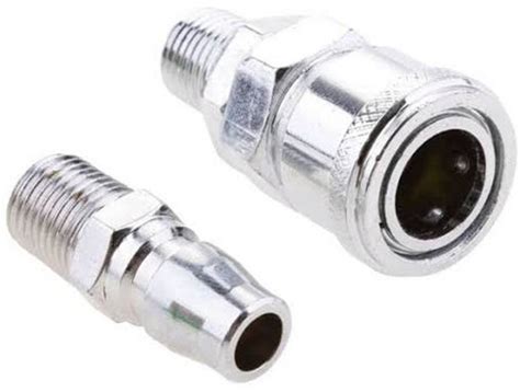 HOSEMART Pneumatic Quick Coupler PM20 + SM20 1/4 BSP QRC Air Line ...