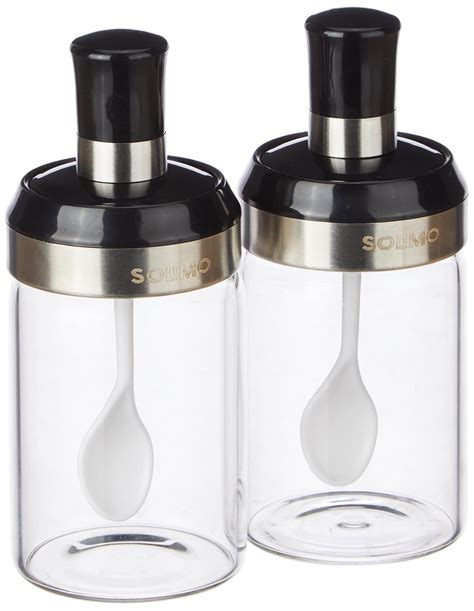 Buy Amazon Brand - Solimo Borosilicate Glass Chutney/Pickle Jar,Set of ...
