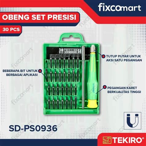 Jual Tekiro Obeng Presisi Kacamata Hp Jam - Precision Screwdriver 30in1 ...