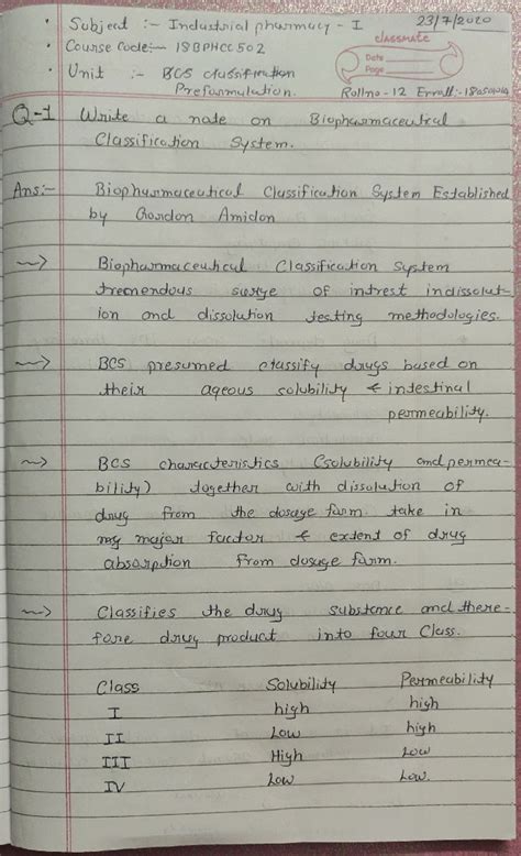 1202 Dipesh Gajipara - BCS CLASSIFICATION.(bio pharmaceutical ...