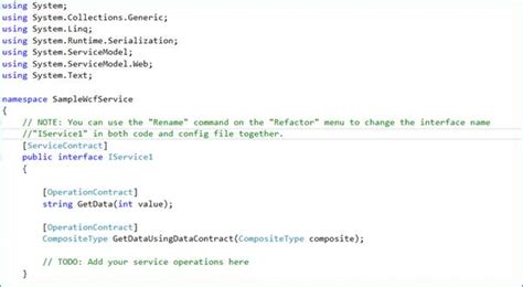 Image result for WCF Code