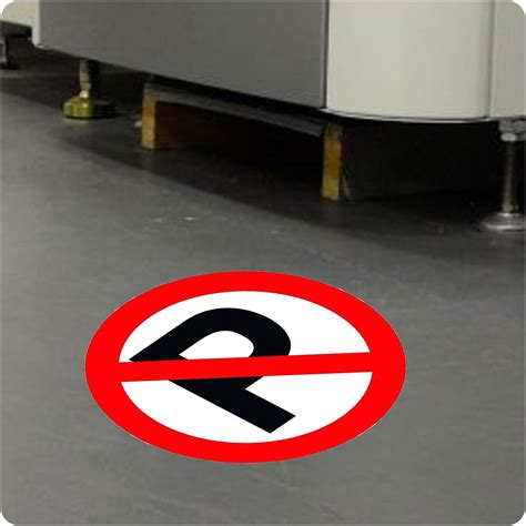 No Parking - Floor Sign