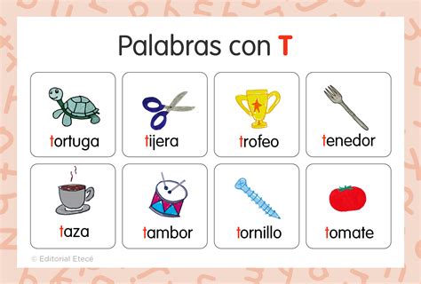 Animales Que Comienzan Con La Letra T