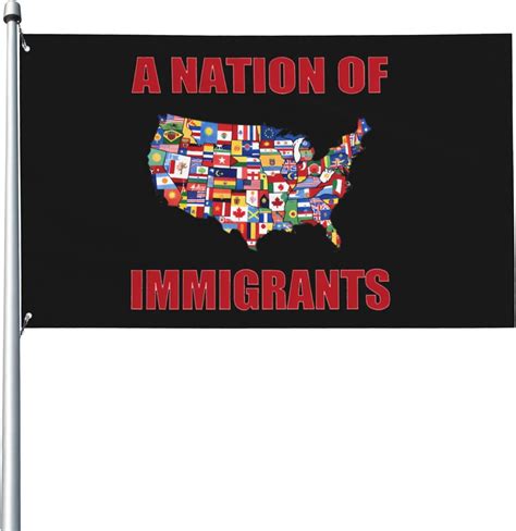 2x3 Feet A Nation of Immigrants Flag We Are All Immigrants Flags for ...