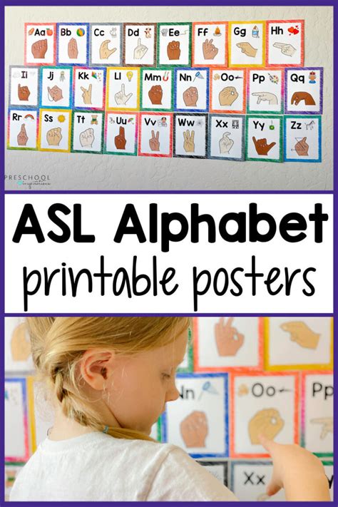 Image result for Sign Language Alphabet for Preschool