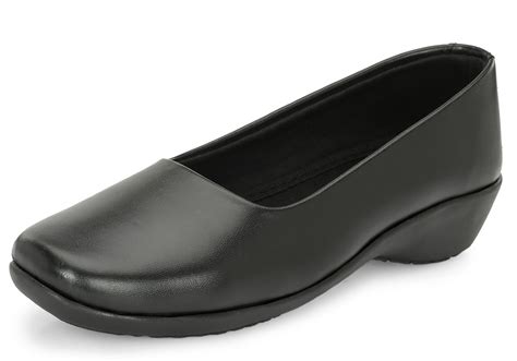 Buy Karaddi 6099 Women's Comfortable Formal Bellies Shoes Color Black ...