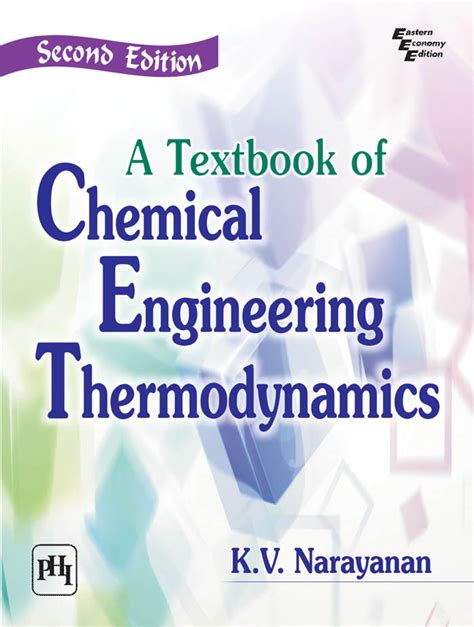 TEXTBOOK OF CHEMICAL ENGG. THERMODYNAMICS, 2/E 2nd Edition - Buy ...