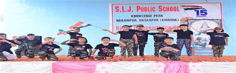 Welcome to SLJ Public School