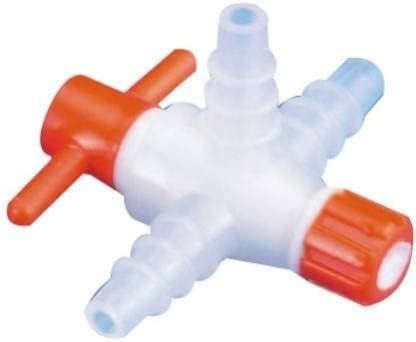 AANIJLAB® Polylab Stop Cock 3 way Molded in Polypropylene Pack of 1 ...