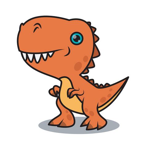 Cartoon Baby Dinosaur T Rex
