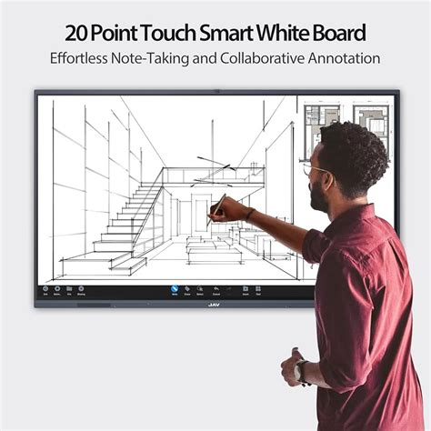 JAV Smart Board 65 Interactive Whiteboard 4K India | Ubuy