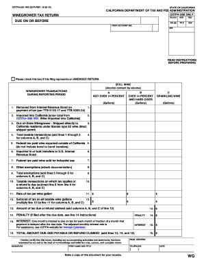 2019 CA CDTFA-501-WG (formerly BOE-501-WG) Fill Online, Printable ...