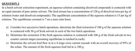 Batch Extraction Note Solvent Extraction 的图像结果
