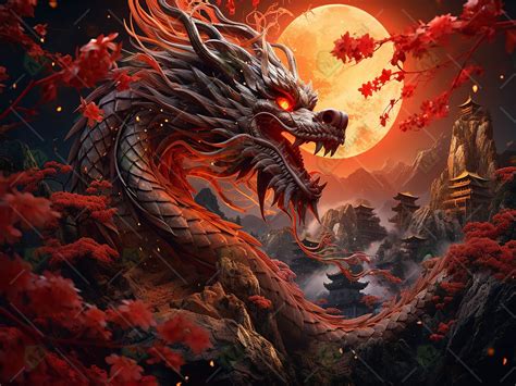 Description Dragon Colorful Wallpaper