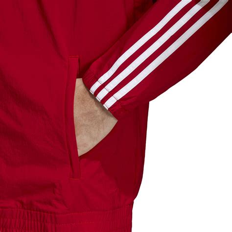 adidas Originals Superstar Windbreaker Herren-Jacke Power Red | Fun ...