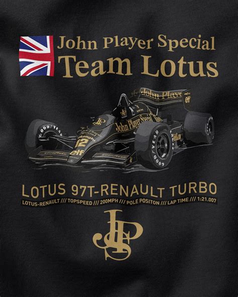 Camiseta John Player Special - Team Lotus - Lotus 97T – TSO STORE