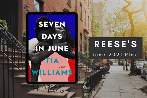 Reese's June 2021 Book Club Pick is Seven Days in June by Tia Williams ...