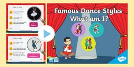 舞蹈類型小知識｜Famous Dance Styles Fact Cards