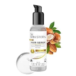 Buy The Skin Story Anti-Frizz Hair Serum Non-Sticky, UV Protection with ...