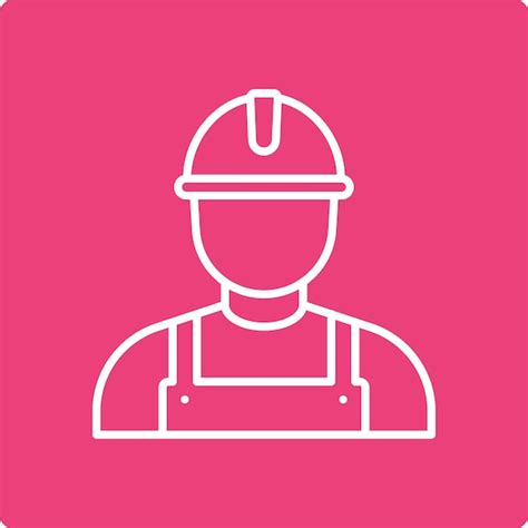 Builder icon | Premium Vector