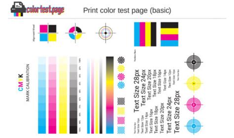 Image result for Color Printer Test Page PDF