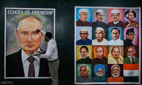 Putin India Visit Live : पीपल के पत्ते पर पुतिन.. रूस के राष्ट्रपति के ...