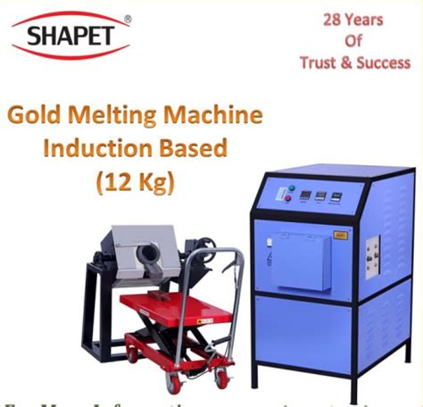 12kg Gold Melting Machine Manufacturer, Supplier from Ahmedabad