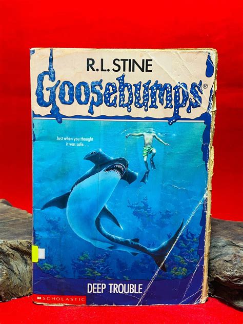Deep Trouble: Goosebumps #19 (vintage Horror Paperback) - Etsy