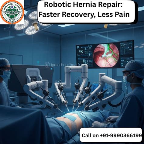 Robotic Hernia Repair: A Smarter Choice for a Faster, Less Painful Recovery Hernias can be a ...