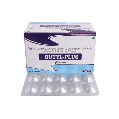 Butyl Plus Tablet 10's Price, Uses, Side Effects, Composition - Apollo ...