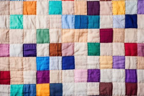 Squares baby quilt pattern patchwork | Free Photo - rawpixel