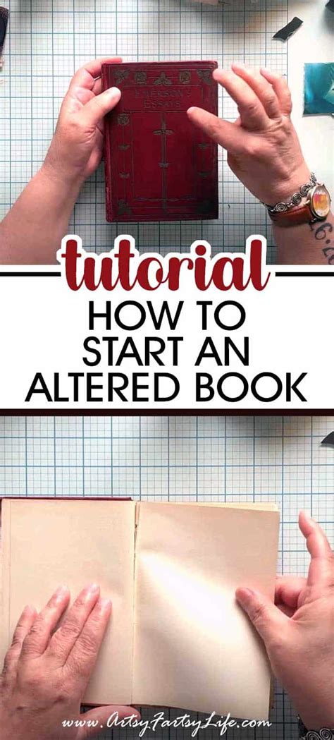 Altered Book Tutorials for Beginners 的图像结果