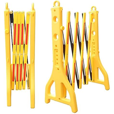 ZJDYDY 2 Pack Yellow Portable Road Safety Barriers with India | Ubuy