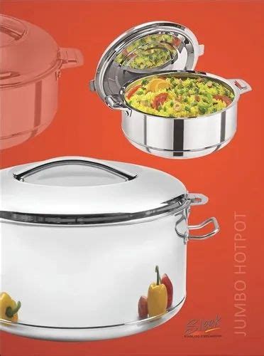 Stainless Steel Hot Pot Casserole - Esteelo Airtiga 2000 Ml Stainless ...