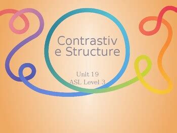 Image result for Contrastive Structure ASL