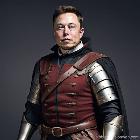 elon musk face with musketeer body Prompts | Stable Diffusion Online
